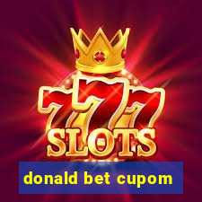 donald bet cupom